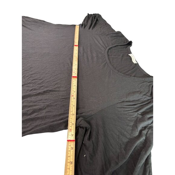 Black Long-Sleeve A-Line Tunic Dress By JollieLovin Plus Size 3X Flowy Fit - Picture 8 of 10